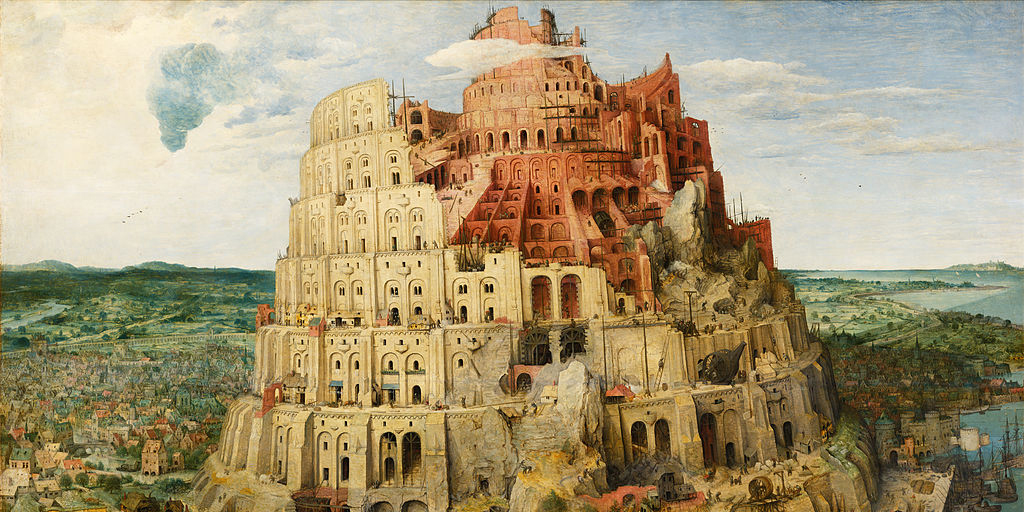 The Tower of Babel by Pieter Bruegel the Elder (1563)